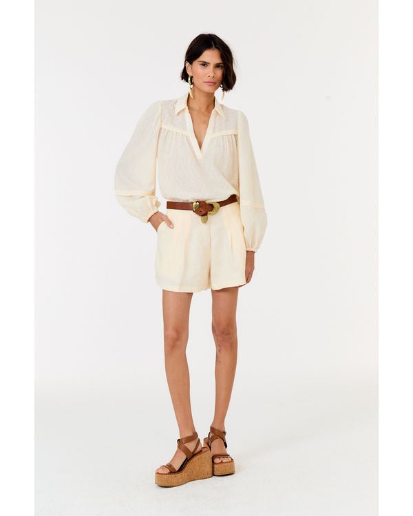 SHORT-PREGAS-OFF-WHITE