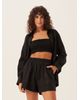 SHORT-TRICOLINE-PRETO