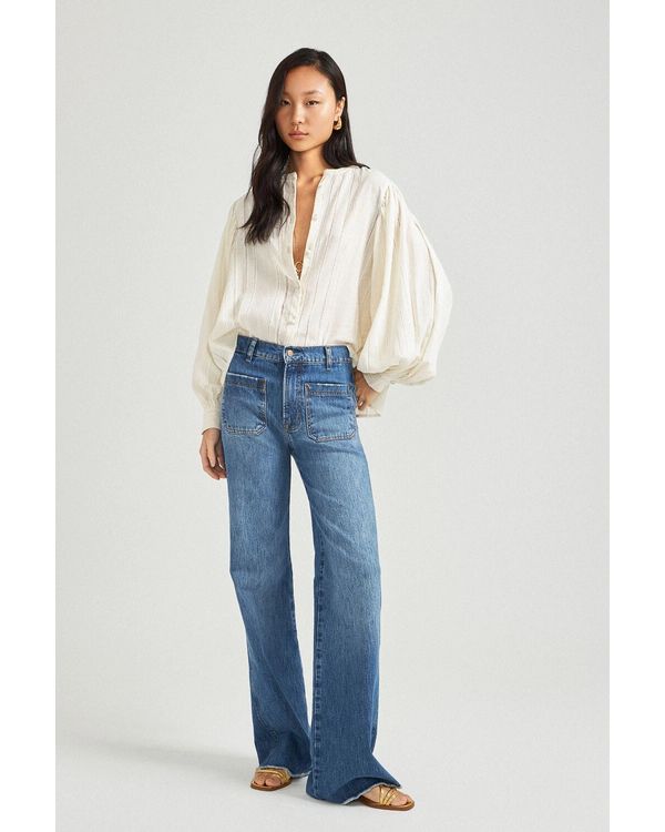 CALCA-FLARE-BOLSO-JEANS-MEDIO