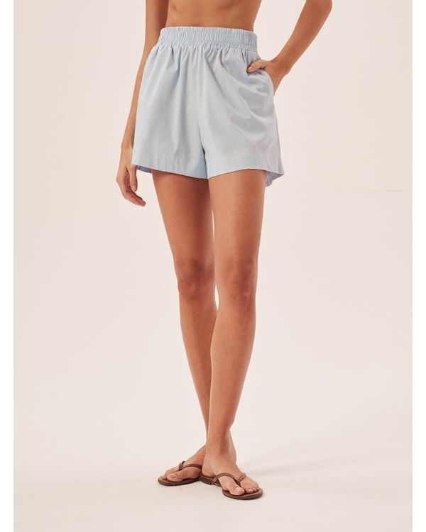 SHORT-TRICOLINE-AZUL